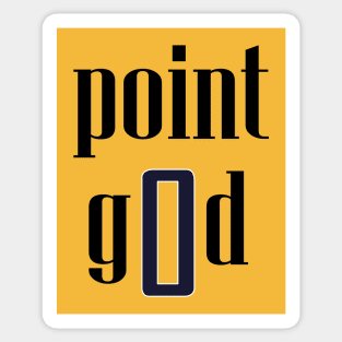 Tyrese Haliburton Point God Sticker